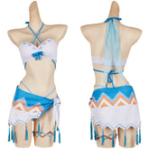 Traveler Lumine Kostüm Genshin Impact Cosplay Halloween Karneval Outfits